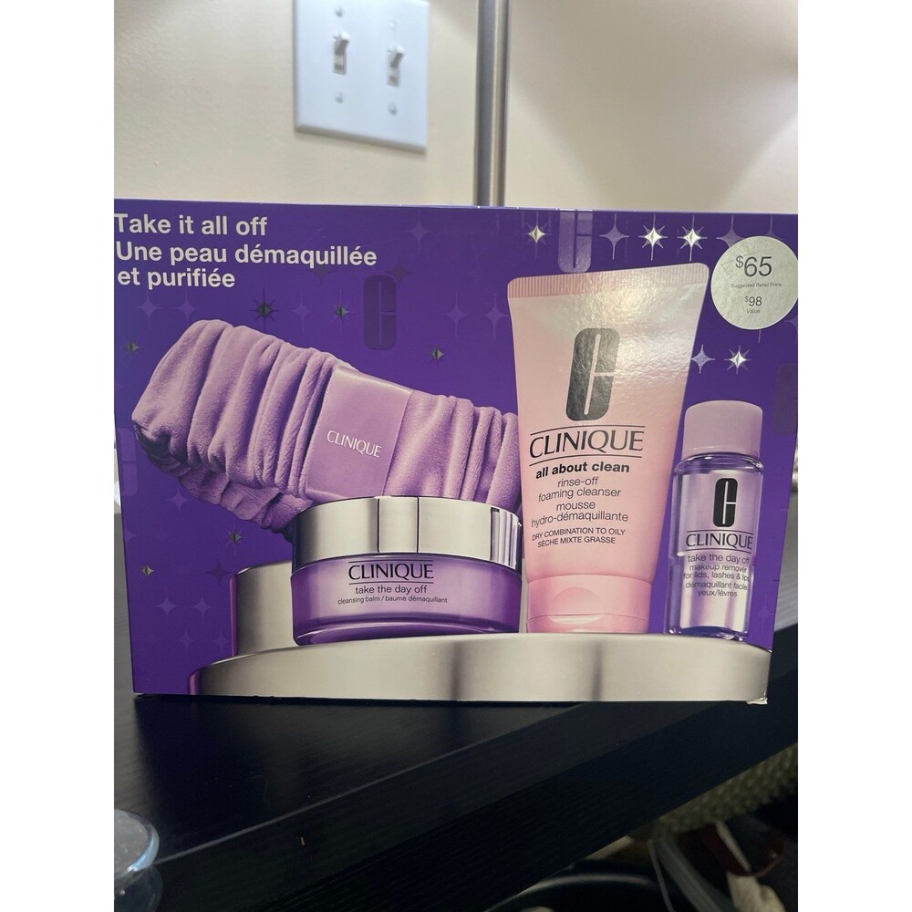 Clinique Take It All Off Double Cleanse Gift Set